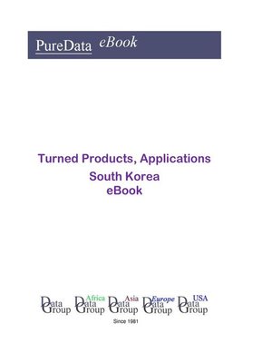 cover image of Turned Products, Applications in South Korea